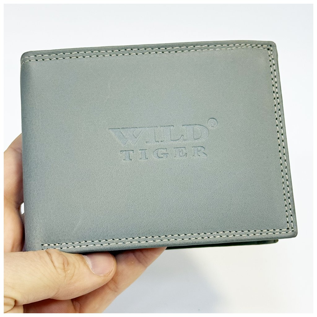 Luxusní kožená peněženka s vlastním textem nebo fotkou