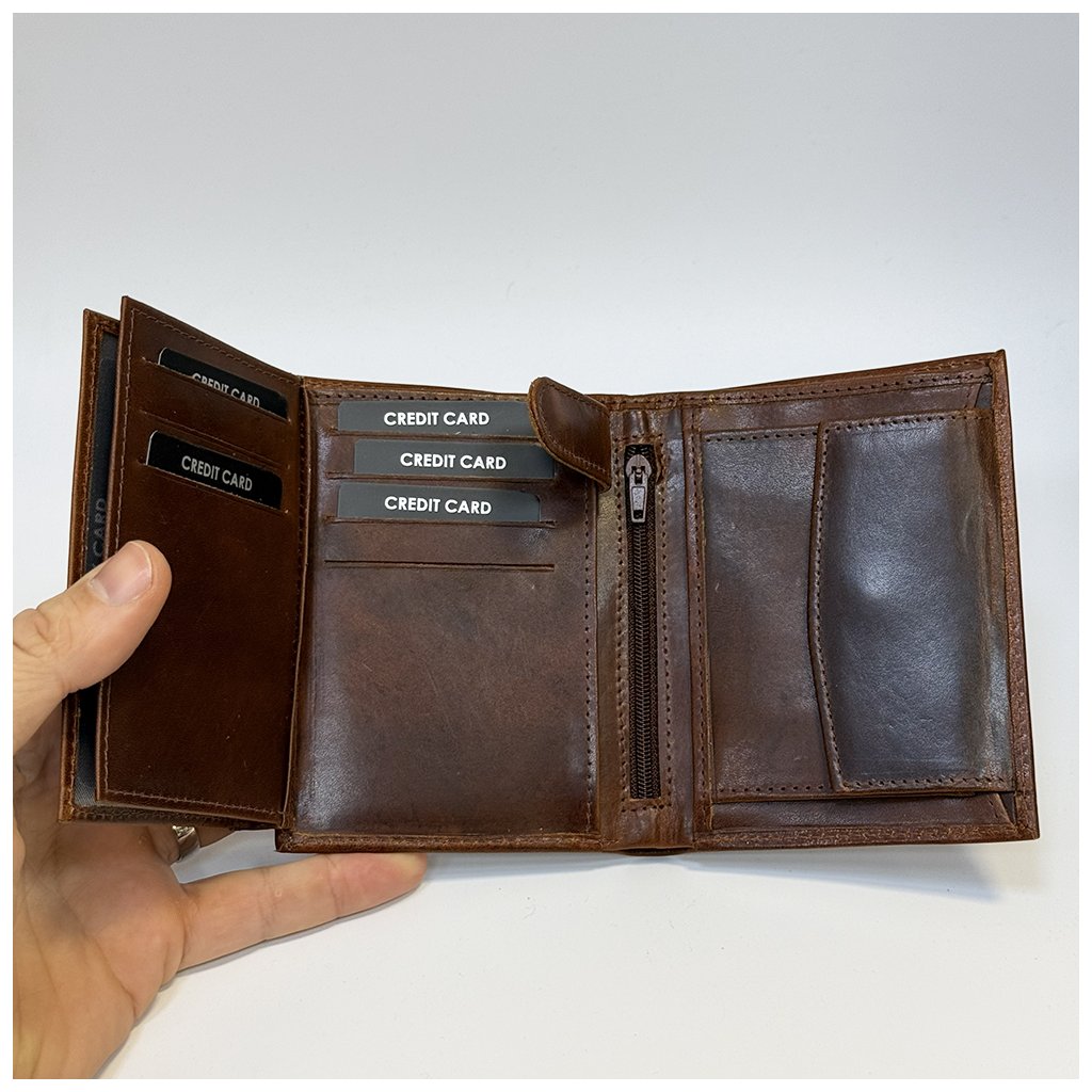 Luxusní kožená peněženka s vlastní personalizací