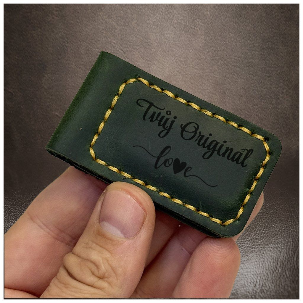 Spona na bankovky - personalizace