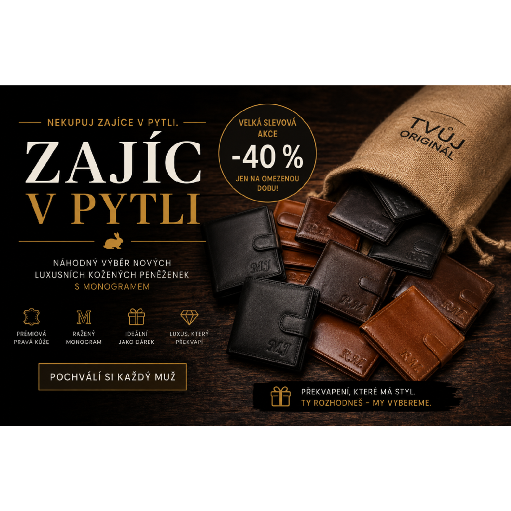 Zajíc v pytli na tvujoriginal.cz