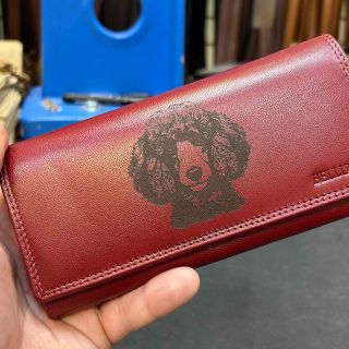 ❤️ Protože láska ke čtyřnohým přátelům si zaslouží místo i v peněžence. Elegantní červená dámská peněženka s laserovou...