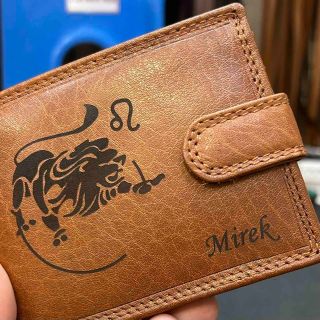 ✨ Peněženka, která má duši i znamení Spojení pravé kůže, tvého jména a znamení zvěrokruhu dává vzniknout originálnímu...